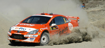 Cyprus car rally 2008